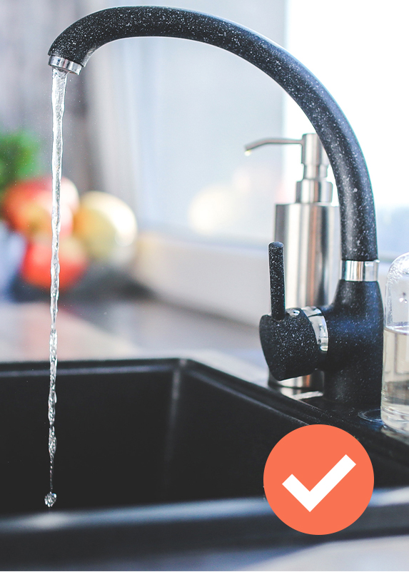 running kitchen sink