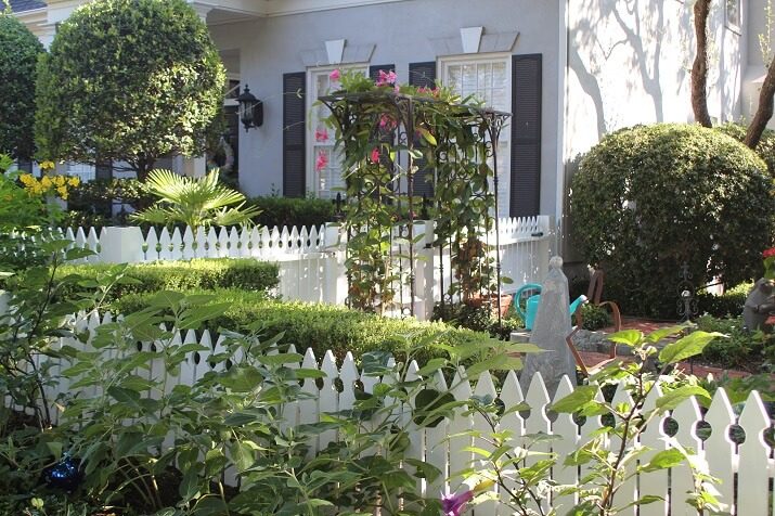 The Classic White Picket Fence