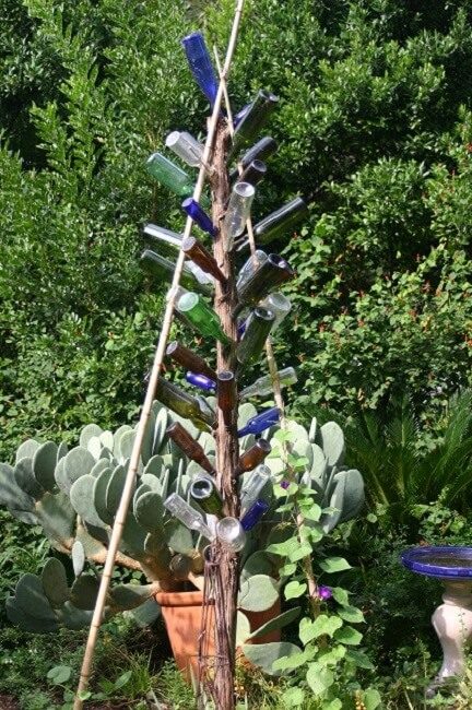 Bottle Tree Pot