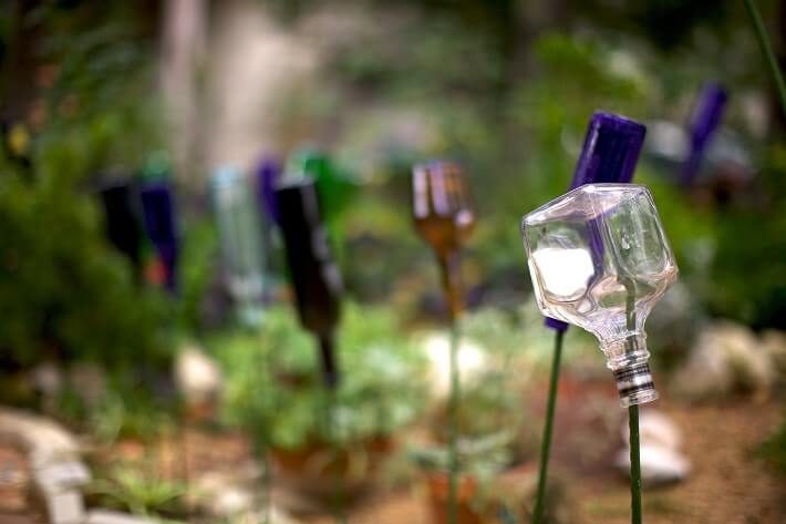 Glass Bottle Sun Catchers