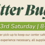 May calendar entry for Litter Bug cleanup day on the 16th.