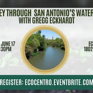 June calendar graphic for Eco Centro class on the 17th.