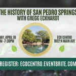 April calendar entry for presentation at Eco Centro on the 10th.