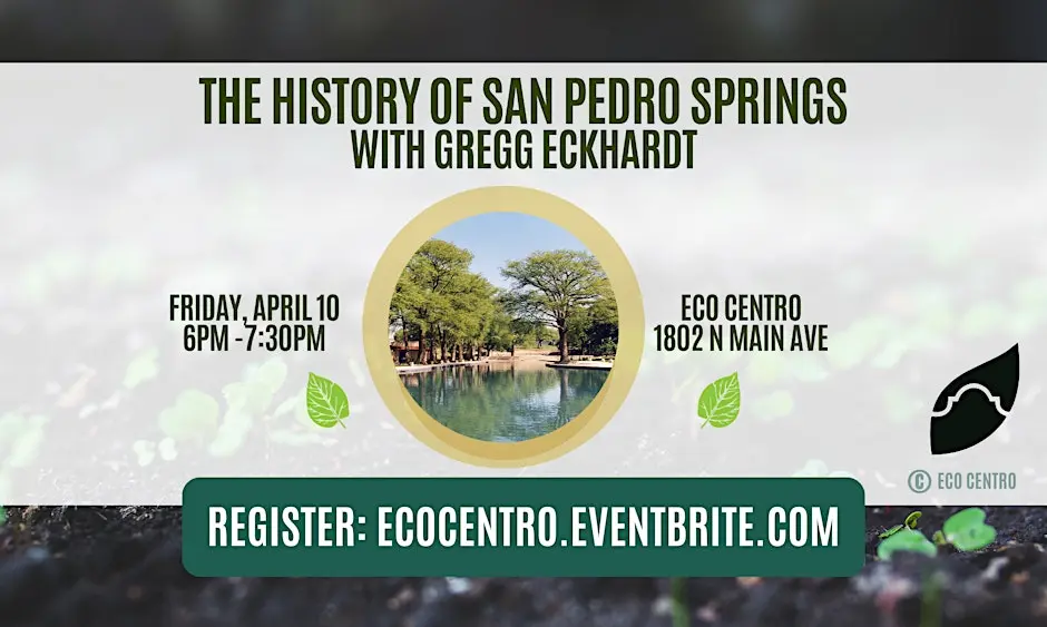 April calendar entry for presentation at Eco Centro on the 10th.