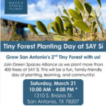 March calendar entry for planting day on the 21st
