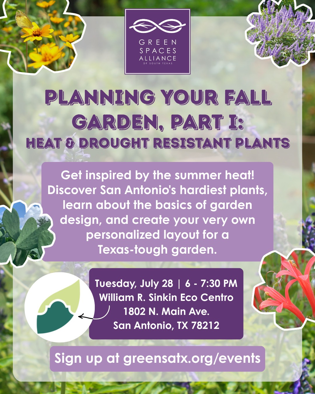 July calendar entry for Eco Centro class on the 28th