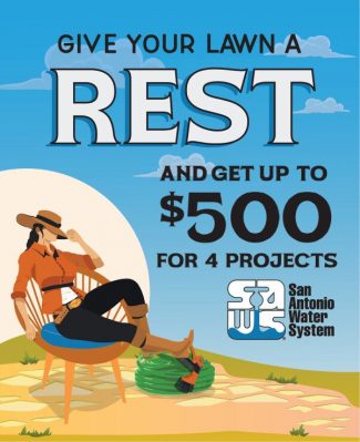 Give your lawn a rest and get up to $500 for 4 projects